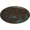 Ekena Millwork Artis Ceiling Medallion, Hand-Painted Bronze Blue Patina, 27 1/8"OD x 2 5/8"P CM27ARBBS - alternate 3